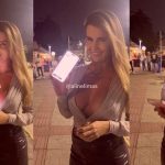 Aline Limas resolveu mamar o motorista do uber