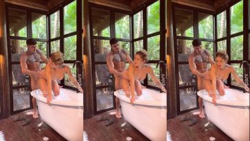 Larissa Sumpani trepando na banheira com o sacana do Vitinho Prado